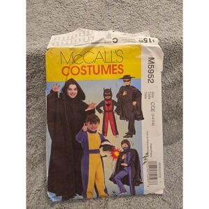McCall's Pattern - Children's & Boys' Hero Costumes (3-6) #M5952 - Uncut